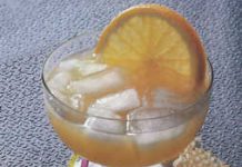 Cocktail miel et orange