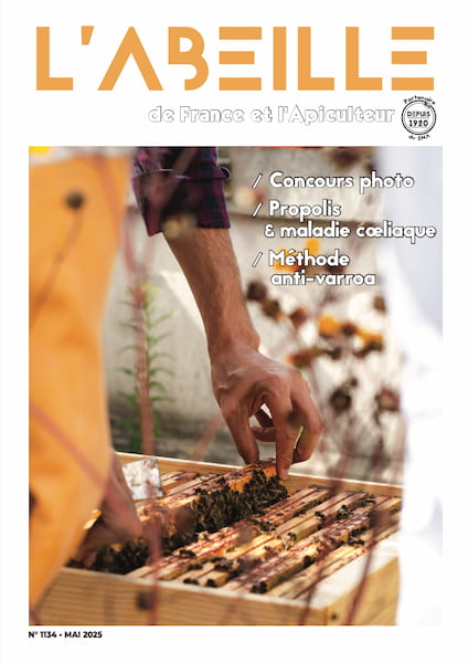 Couverture de l'abeille de france de mai 2025