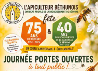 L’apiculteur Béthunois fête ses 75 ans le dimanche 27 septembre à Béthune (62)