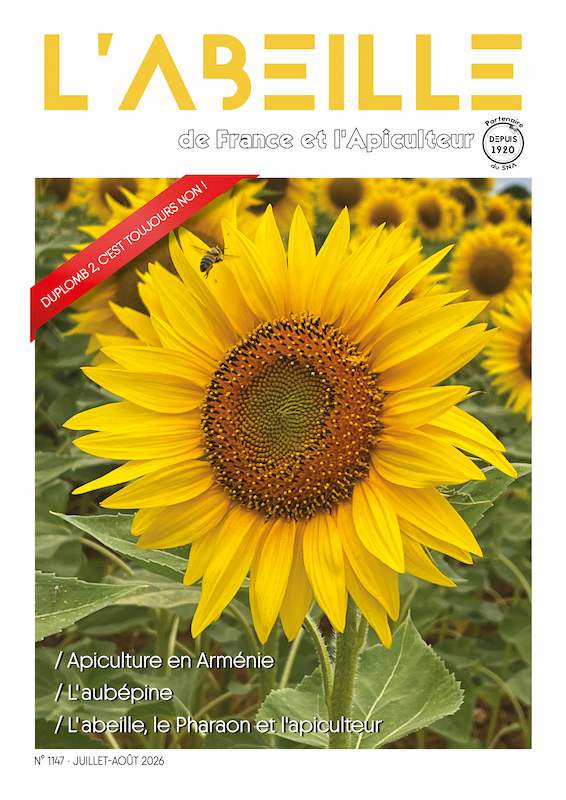 Couverture de l'abeille de france de juillet 2026